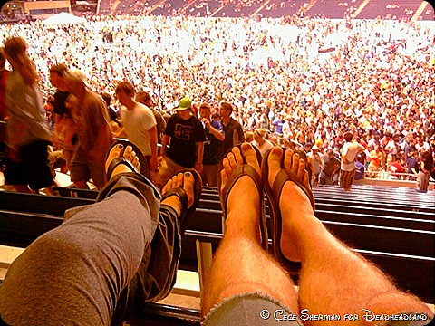 Rest them feet, more dancing ahead! Rest them feet, more dancing ahead!